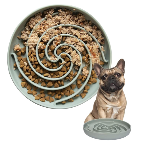 slow feeder bowl for french bulldogs