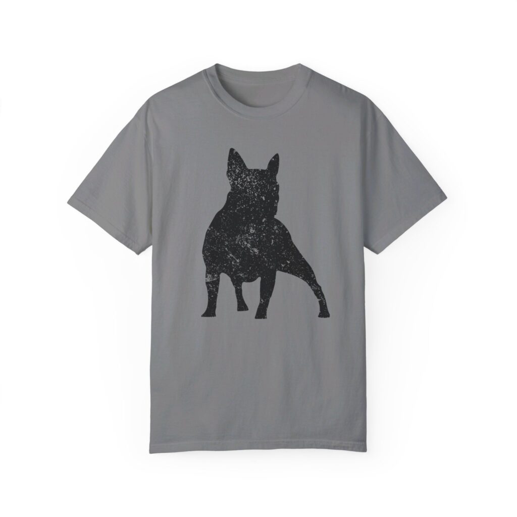 french bulldog silhouette t shirt design