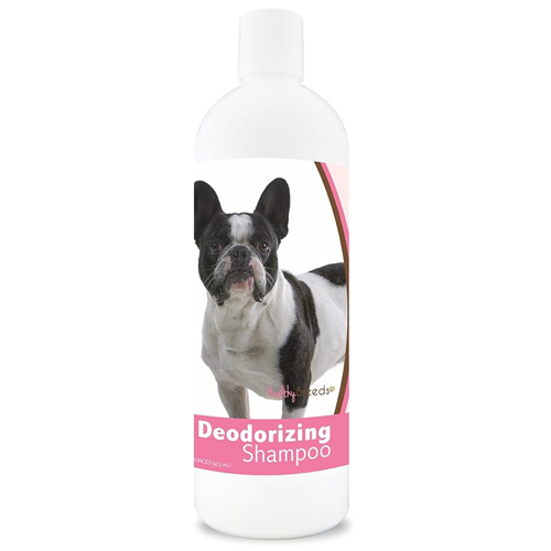 bottle of french bulldog specific shampoo