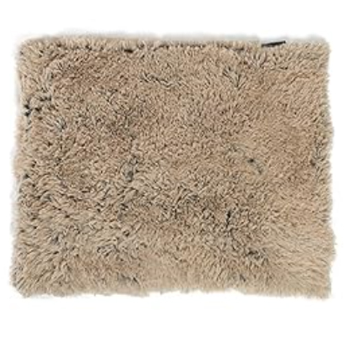 brown fluffy calming blanket for dogs